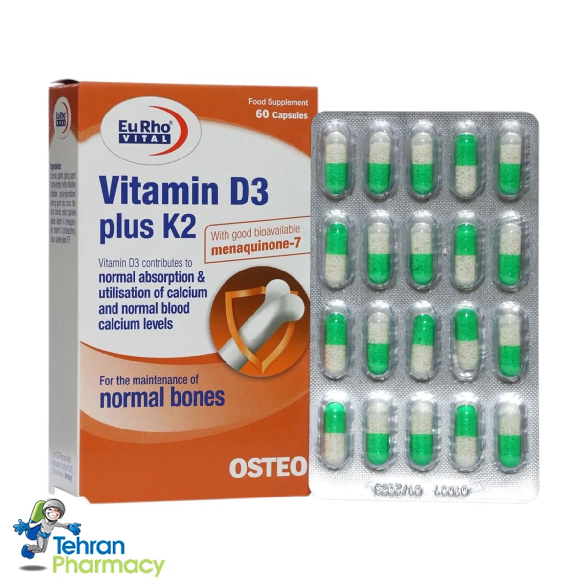 کپسول د3 پلاس کا2 یوروویتال